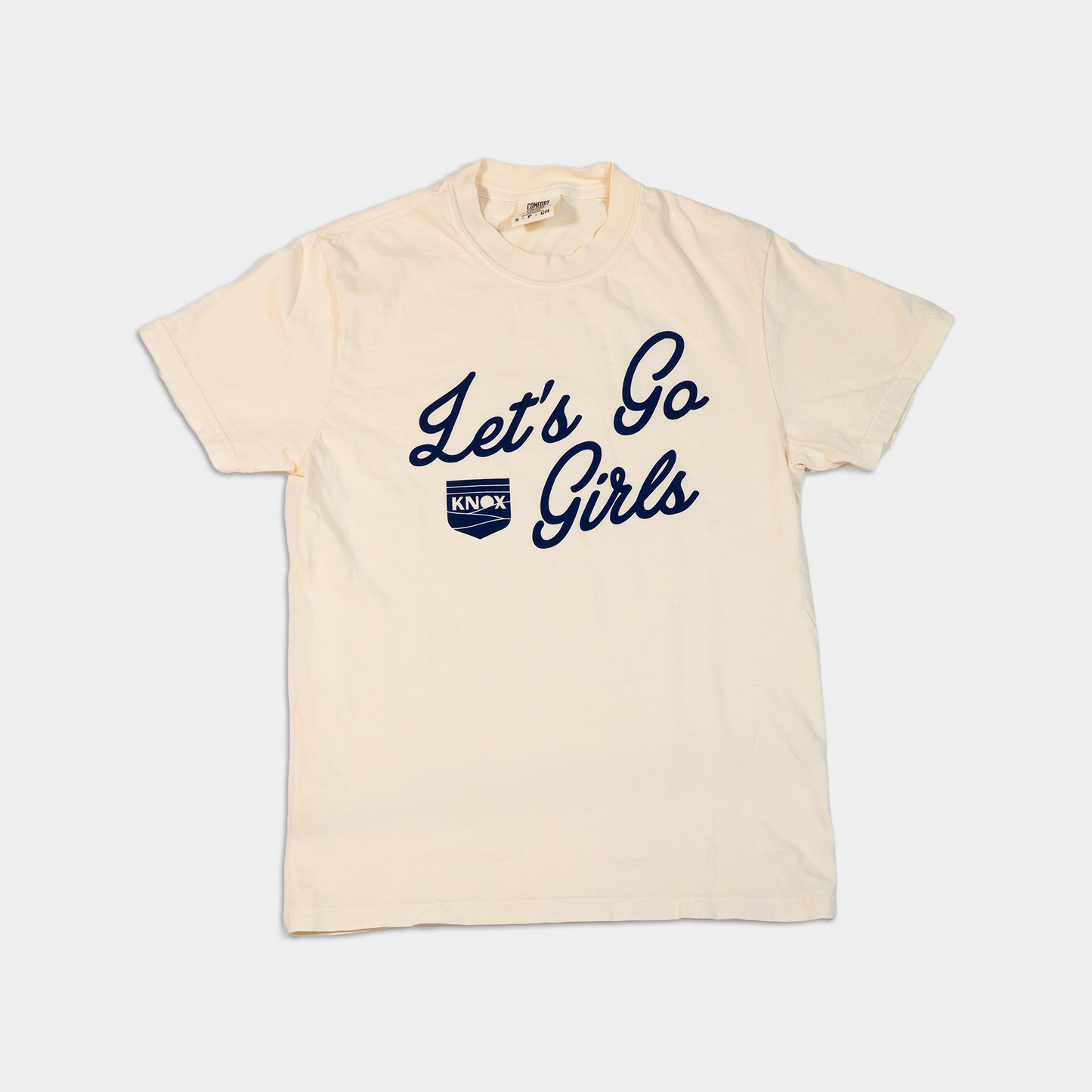 Let's Go Girls Tee - Cream