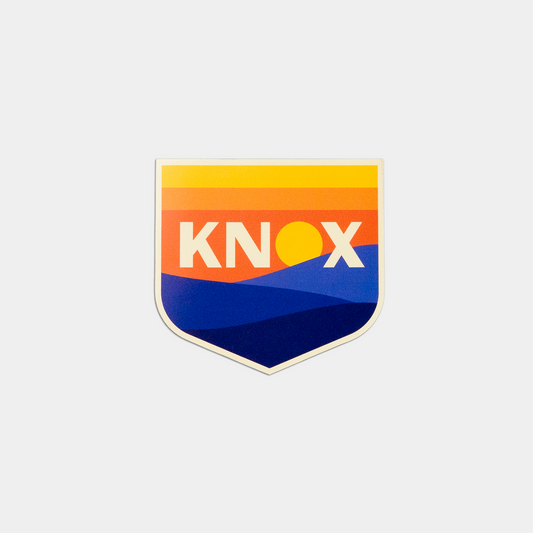 One Knox 5.5" Crest Car Magnet