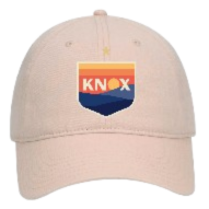 One Knox Crest Logo w/ Star Strap Back Dad Hat - Khaki